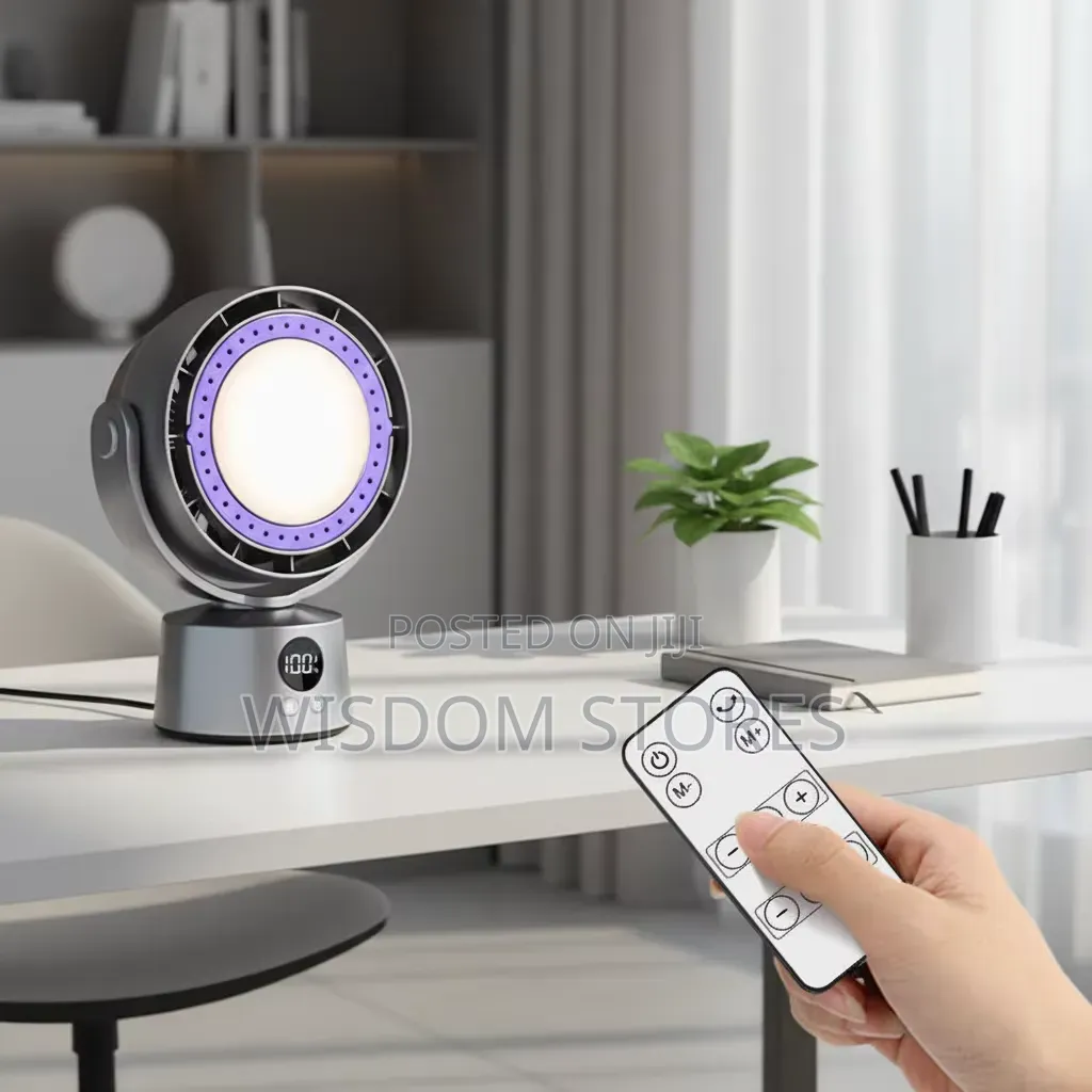 Rotatable Clip Cooling Fan Digital 6 Inch