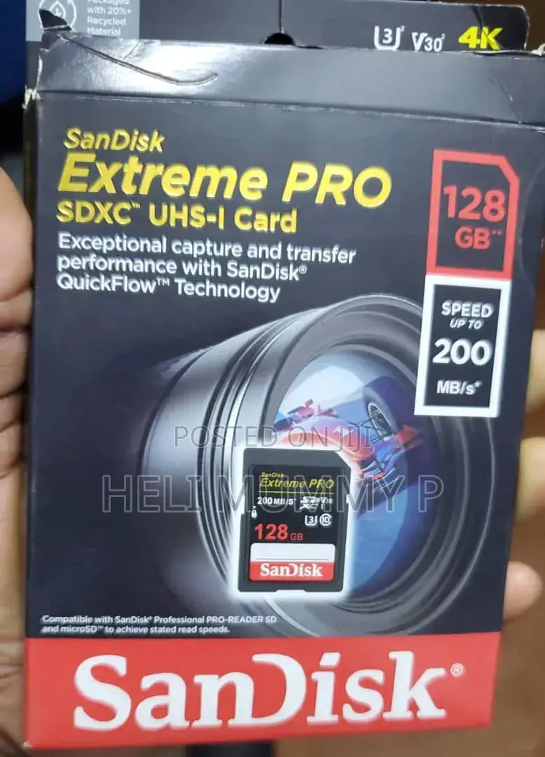 Sandisk Extreme Pro SDXC Uhs-1 Card(200mbps)