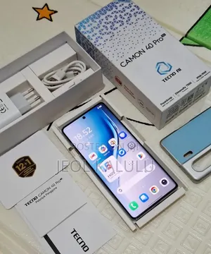 New Tecno Camon 40 Pro 4G 256 GB Black
