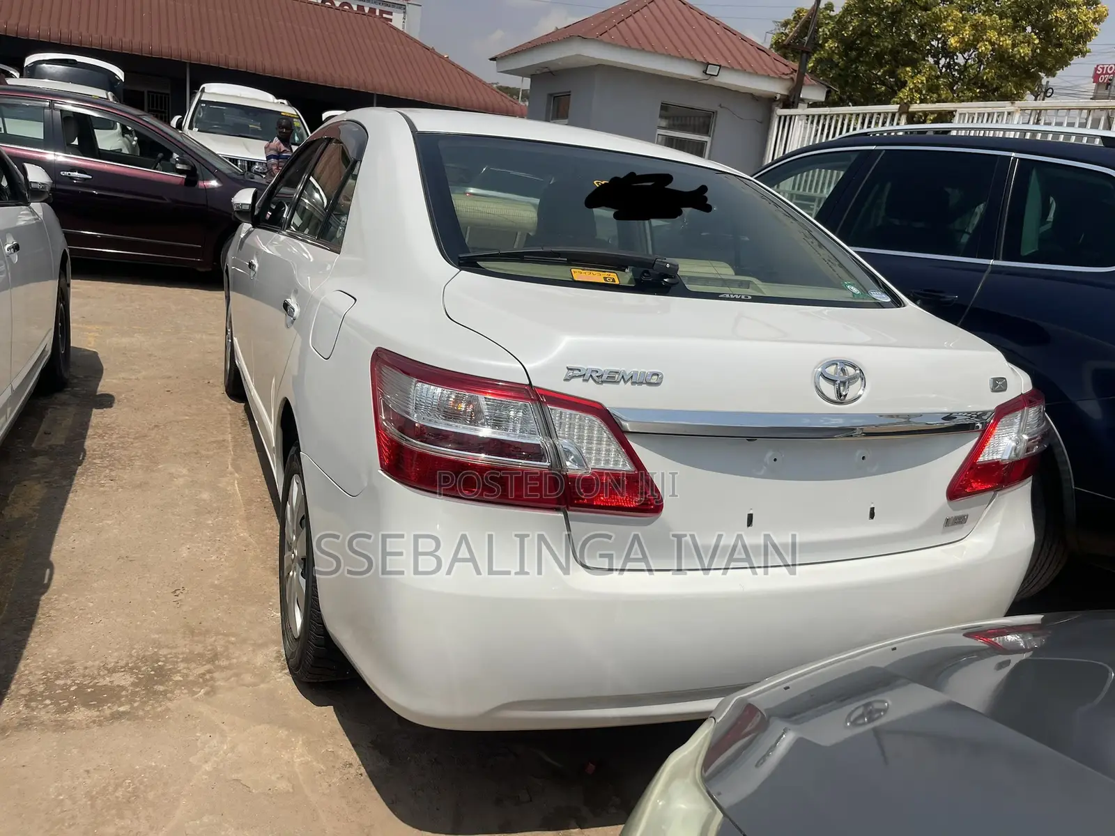 Toyota Premio 2014 White