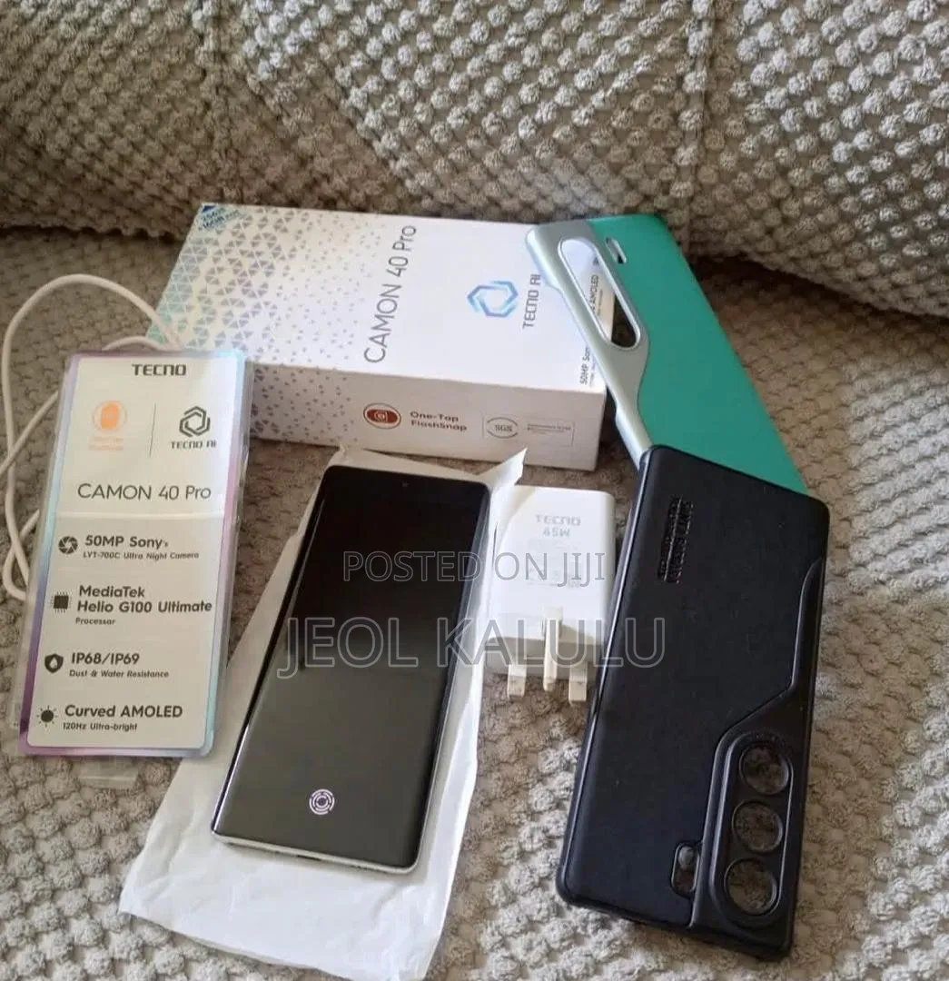 New Tecno Camon 40 Pro 4G 256 GB Green