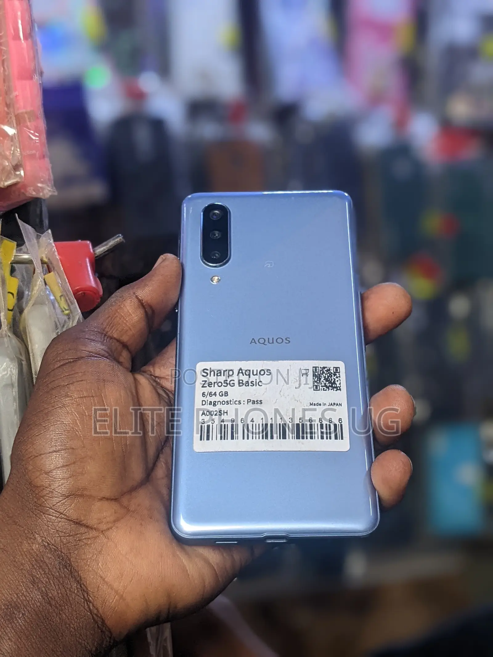 Sharp Aquos Zero 5G Basic 64 GB Blue