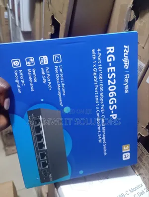 Roujie Rg-Es206gs-P 6port Cloud Managed Switch