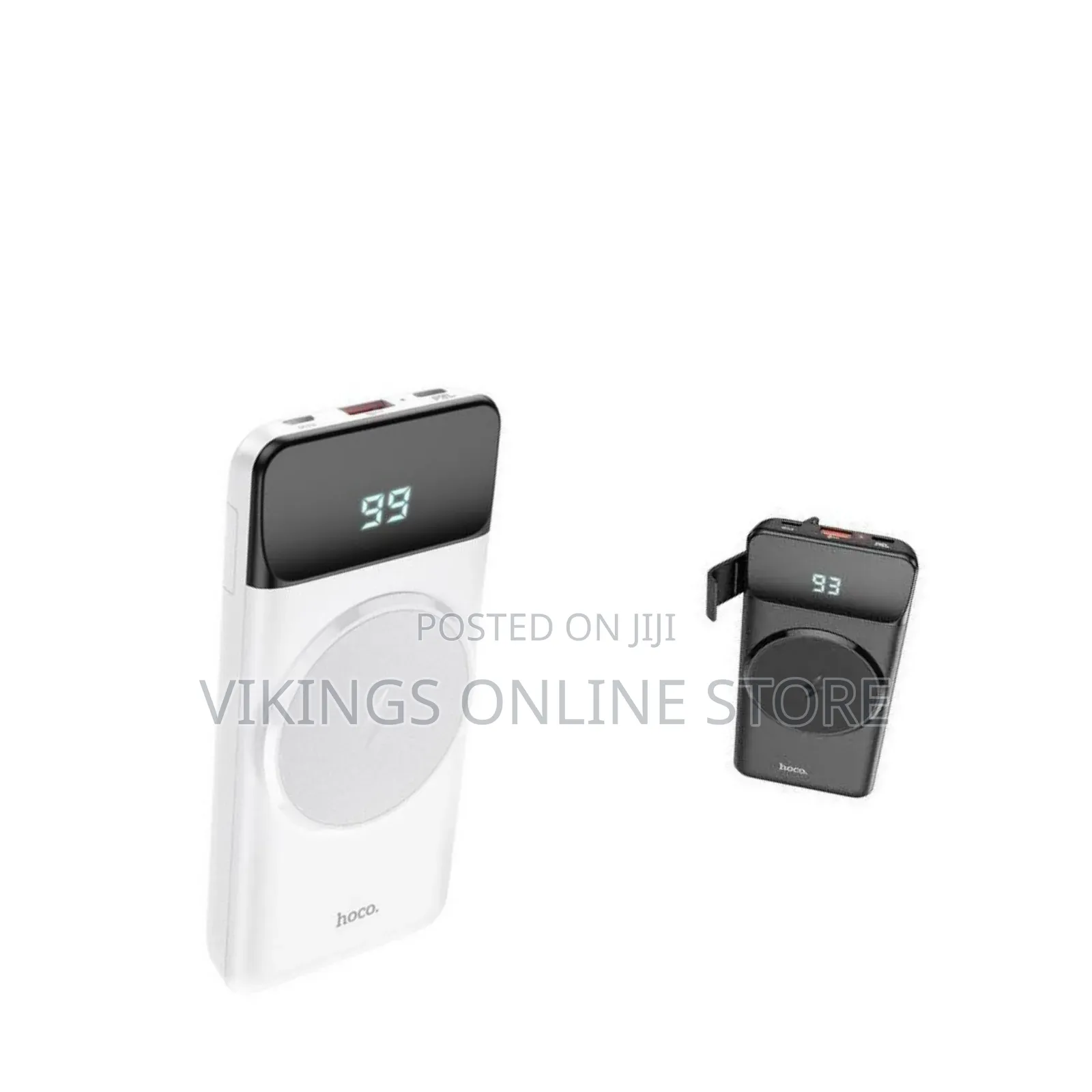 Hoco J76 Bobby 10000mAh Magnetic Wireless Power Bank Digital LED