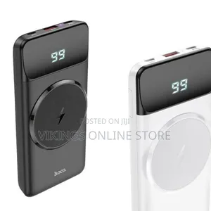 Hoco J76 Bobby 10000mAh Magnetic Wireless Power Bank Digital LED