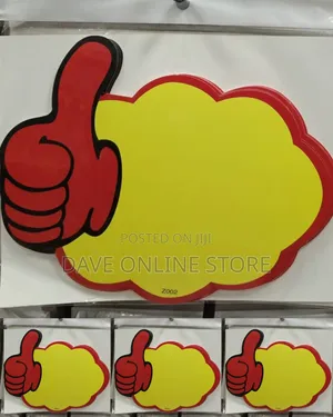 A4 Size Thumbs Up Pop Price Tags(L)  Sticker Sign