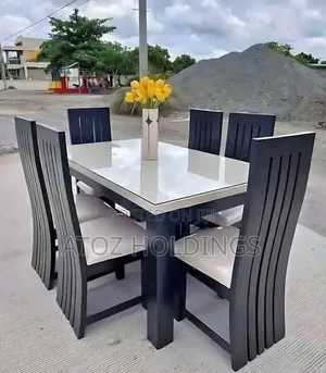 Dining Sets/Six Seaters Marble Top Wooden Dining Tables 1,600,000/-