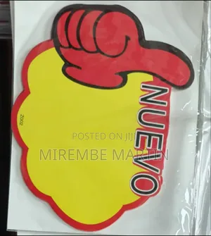 Nuevo Yellow and Red Thumbs Up Sales Tags