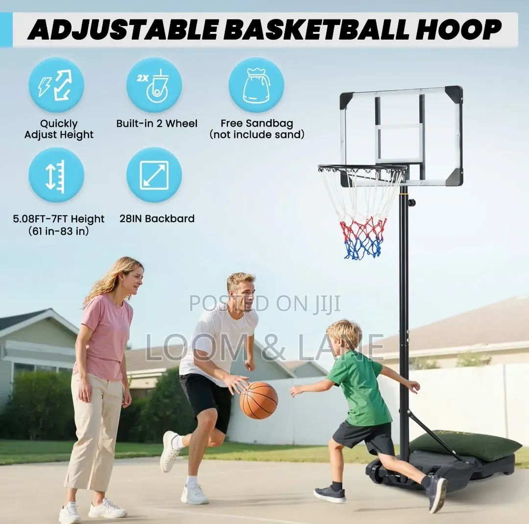 Freestanding Children's Basketball Hoop 243cm