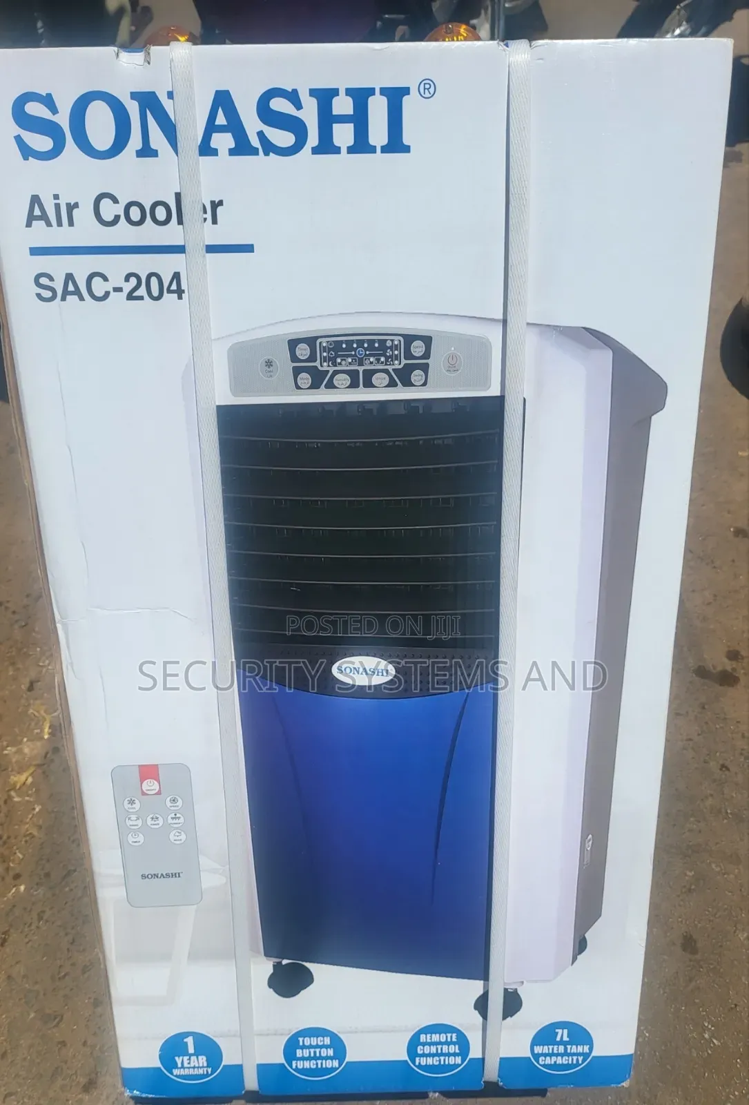 Sonashi 7 Litre Portable Air Cooler, Air Conditioner With Remote-204