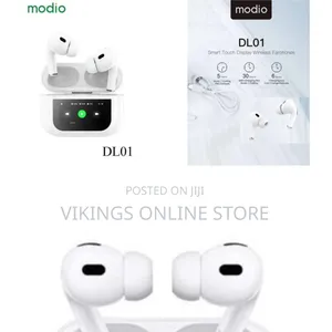 DL01 True Wireless Earphones, a Smart Touch Display Charging Case