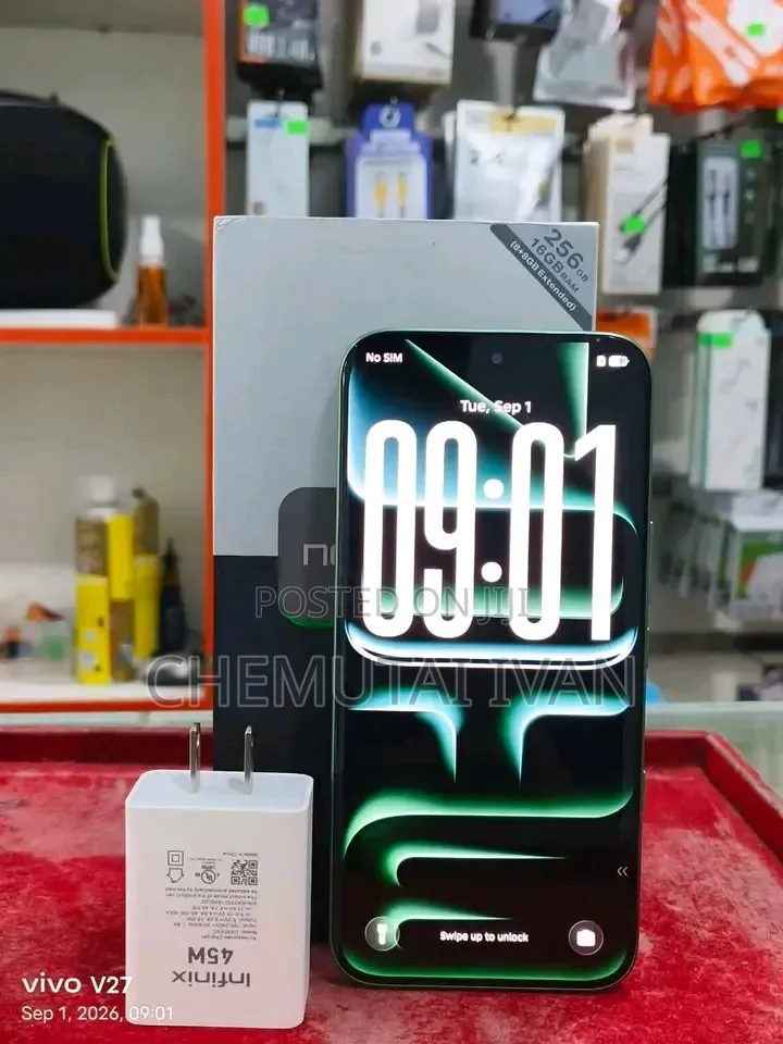 New Infinix Note Edge 256 GB Green