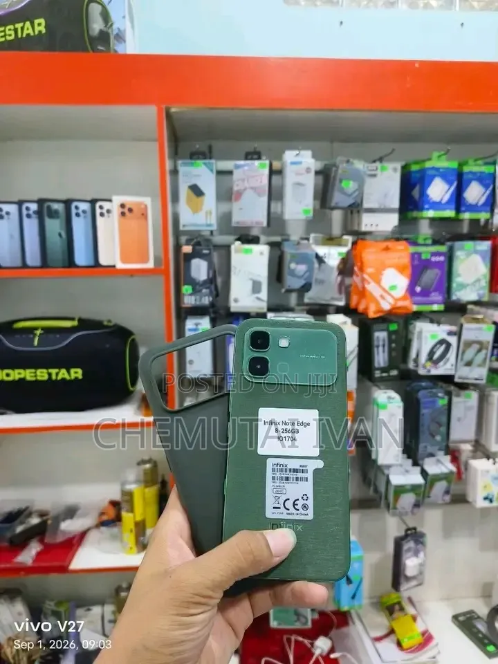 New Infinix Note Edge 256 GB Green