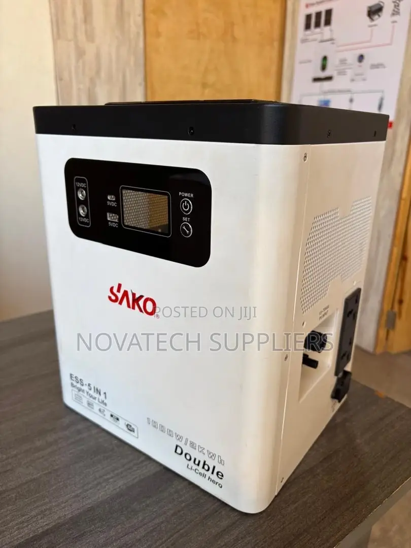 SAKO Alpha Solar Generator 2kWh With 80A MPPT & AC Charger