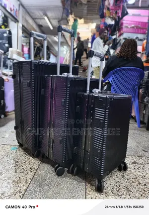 Full Set/ 3pcs in 1set/ Original Aluminium Plastic Suitcases