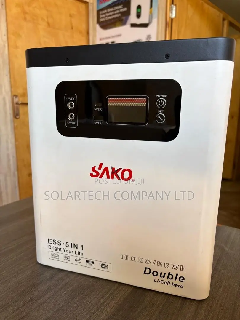 SAKO Alpha 1000W 2kWh Lithium Solar Power Station