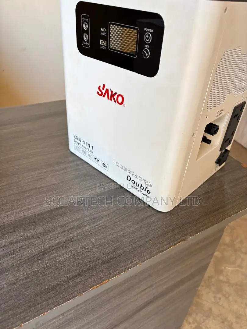 SAKO Alpha 1000W 2kWh Lithium Solar Power Station
