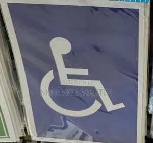 A4 Size Reserved Handicapped Parking Sign, Wheel Chair Access Sign