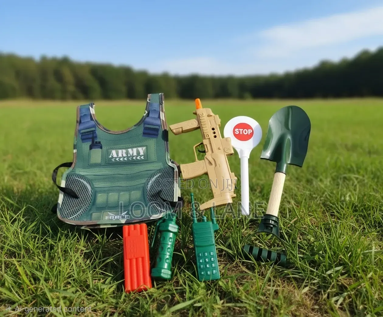 Children's Military Role-Play Toy