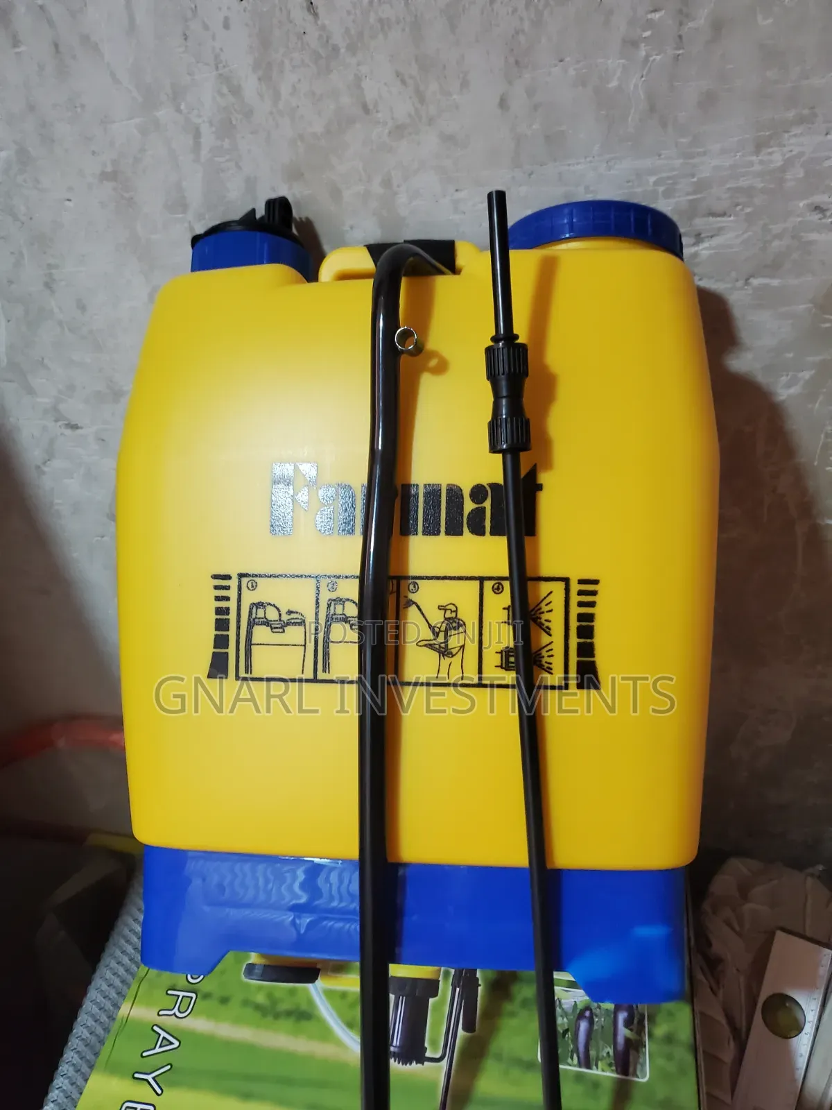 20Ltrs Farmat Back Pack Knapsack Pressure Sprayer