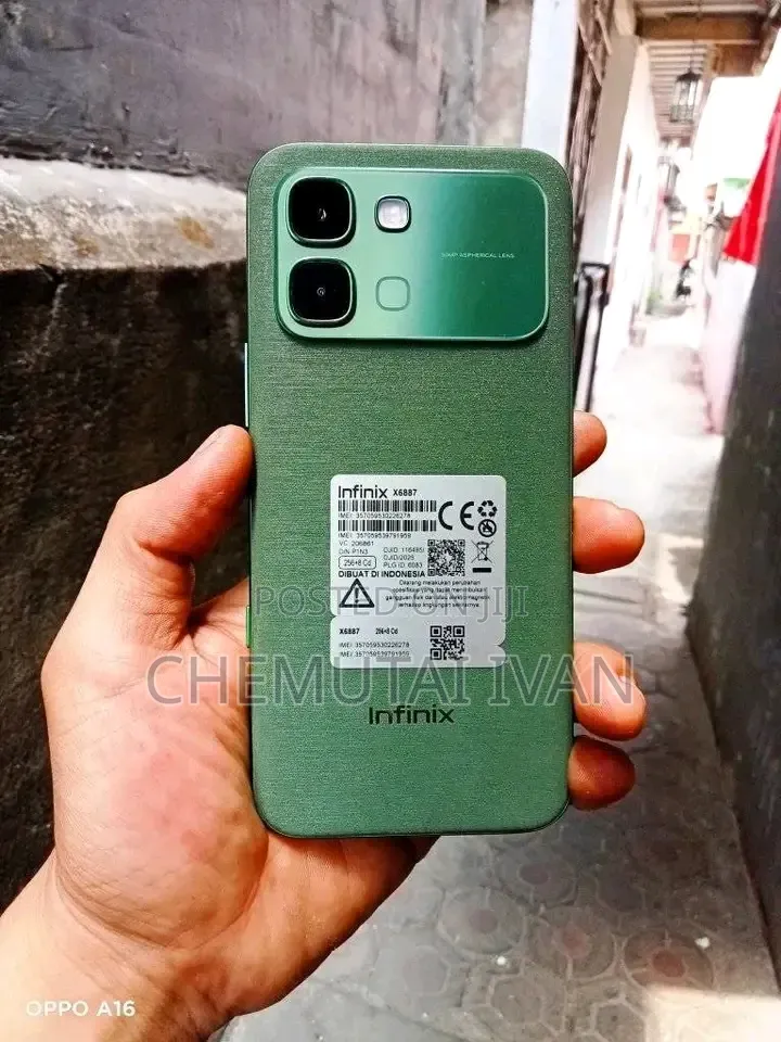 New Infinix Note Edge 256 GB Green