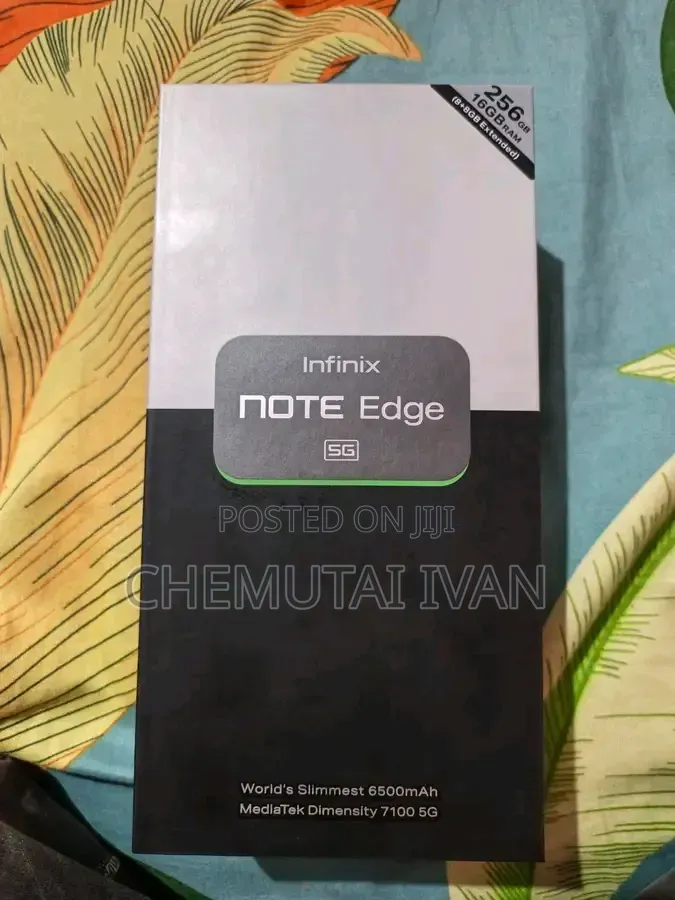 New Infinix Note Edge 256 GB Green