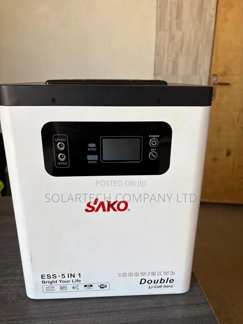 SAKO Alpha 1200W Off-Grid Solar Inverter & 2000Wh Battery