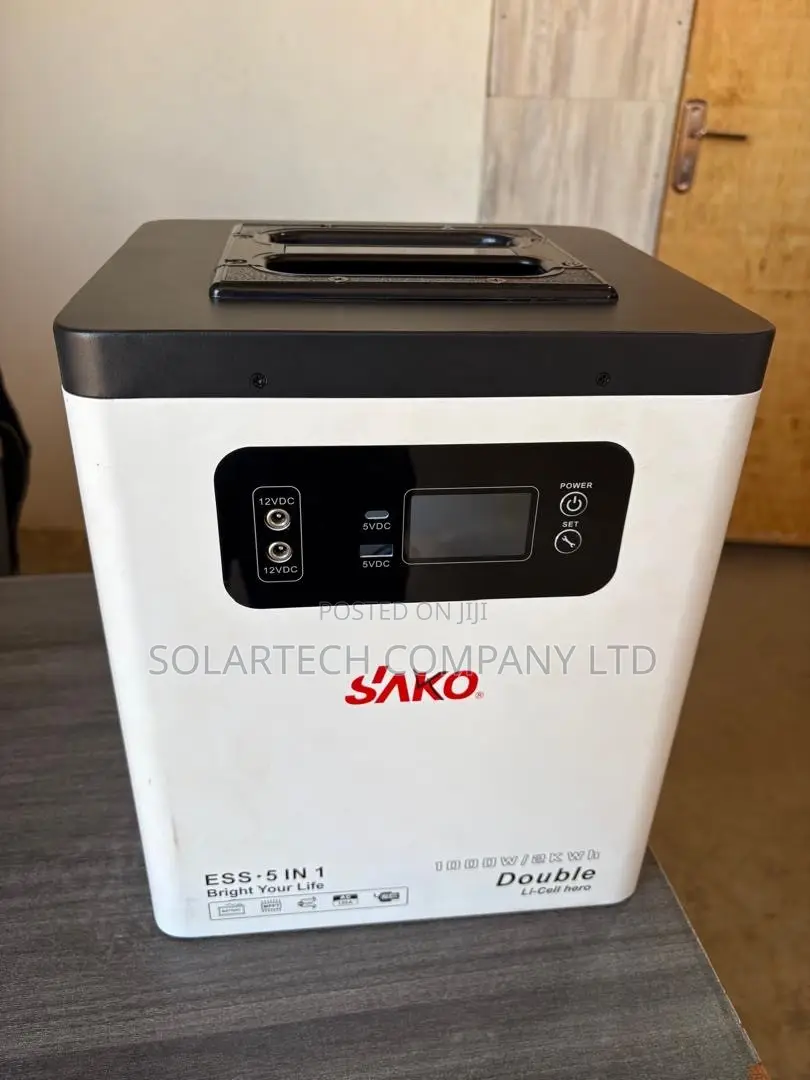 SAKO Alpha 1200W Off-Grid Solar Inverter & 2000Wh Battery