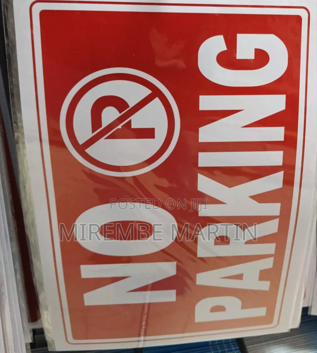 A4 Size 5 Pieces A4 Size ,NO PARKING Sign