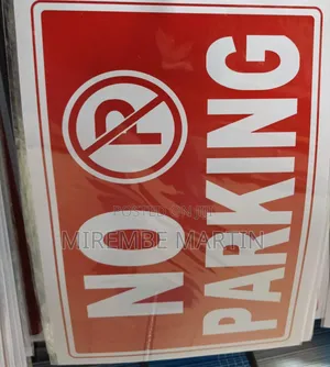 A4 Size 5 Pieces A4 Size ,NO PARKING Sign