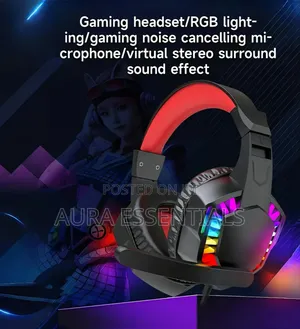 Weibo G62 RGB  Gaming Headset