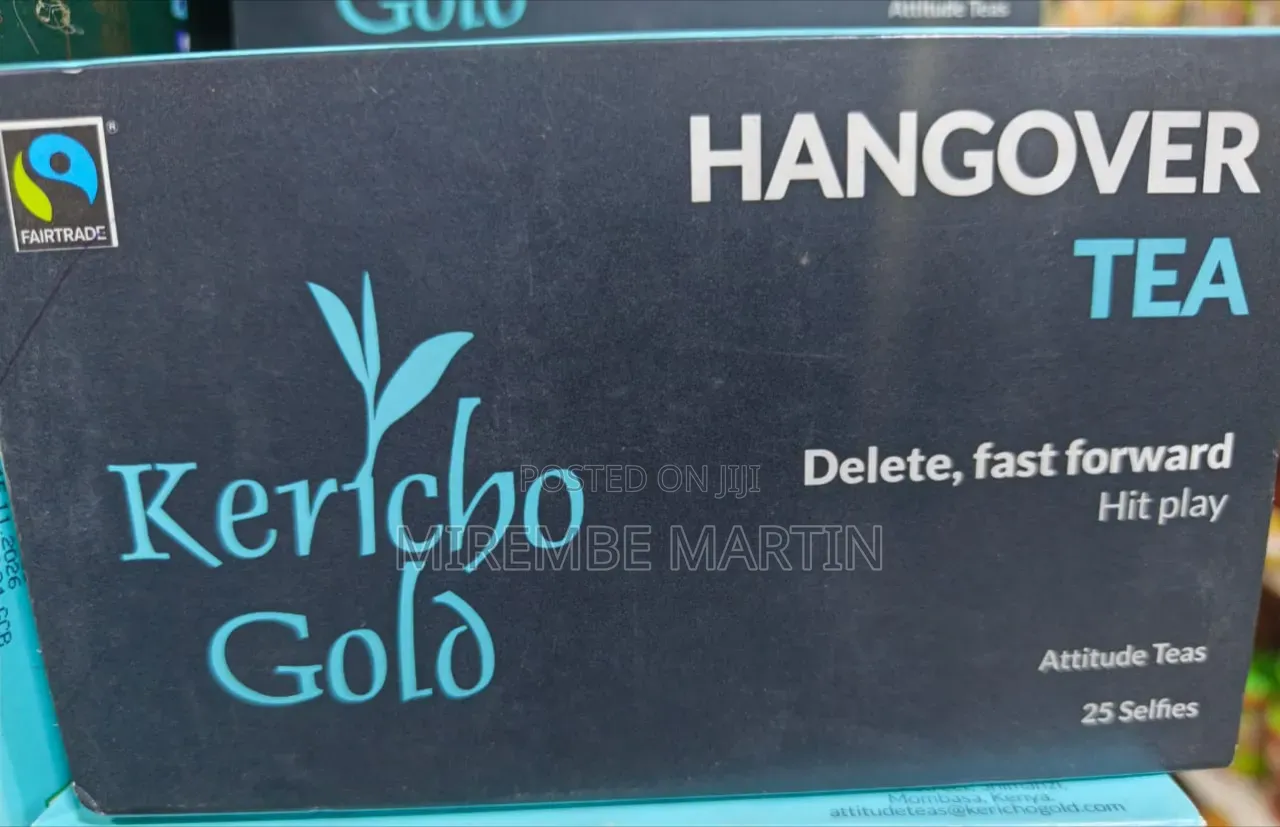 Kericho Gold HANGOVER TEA 25 Tea Bags