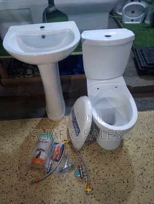 Toilet Seat With Basin Complete Sets With Accessories Frencia