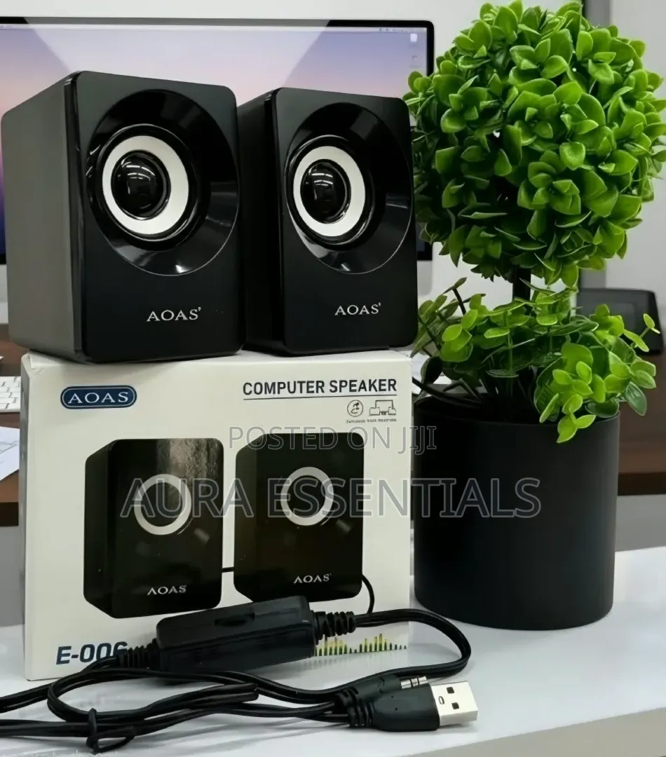 AOAS E-006 USB 2.0 Computer Speakers