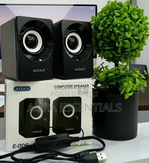 AOAS E-006 USB 2.0 Computer Speakers