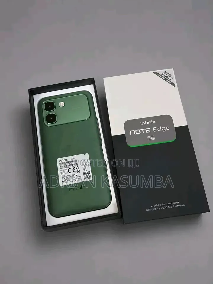 New Infinix Note Edge 256 GB Green