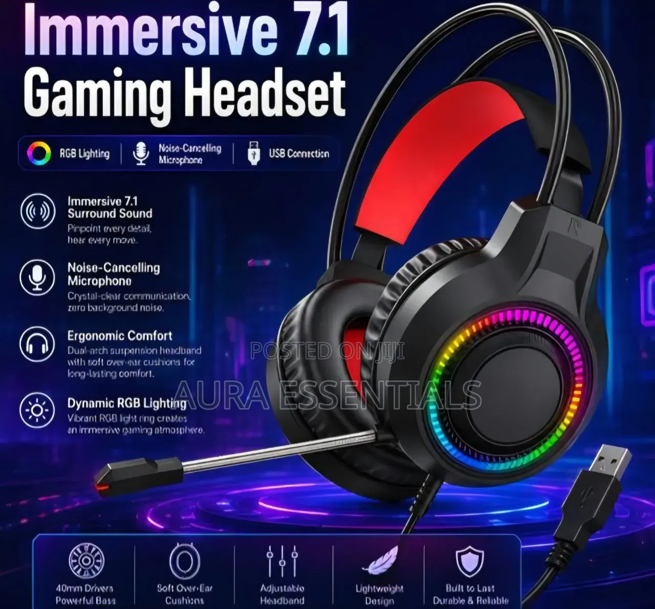 Weibo G61 Stereo Gaming Headset