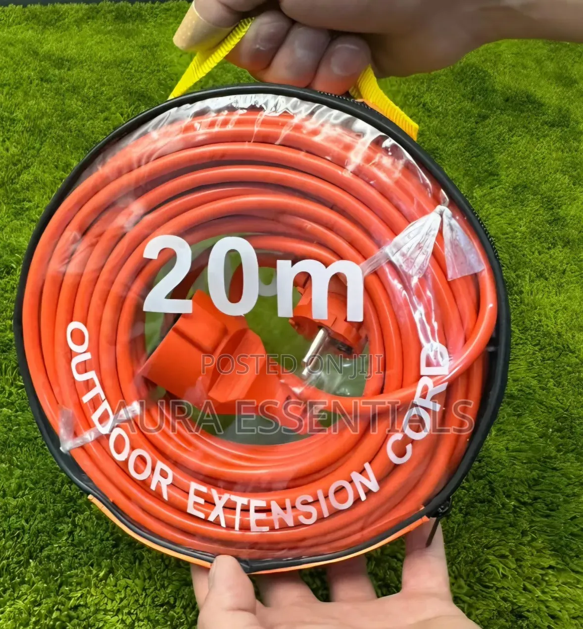 20-Meter Orange Outdoor Extension Cord