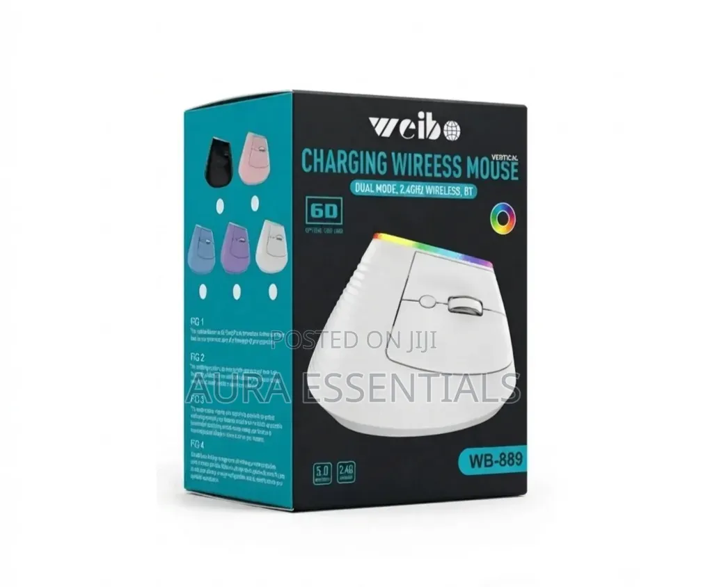 Weibo Ergonomic Vertical Wireless Mouse