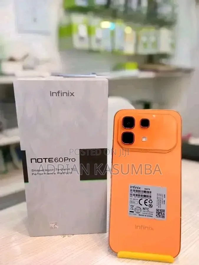 New Infinix Note 60 Pro 256 GB Orange