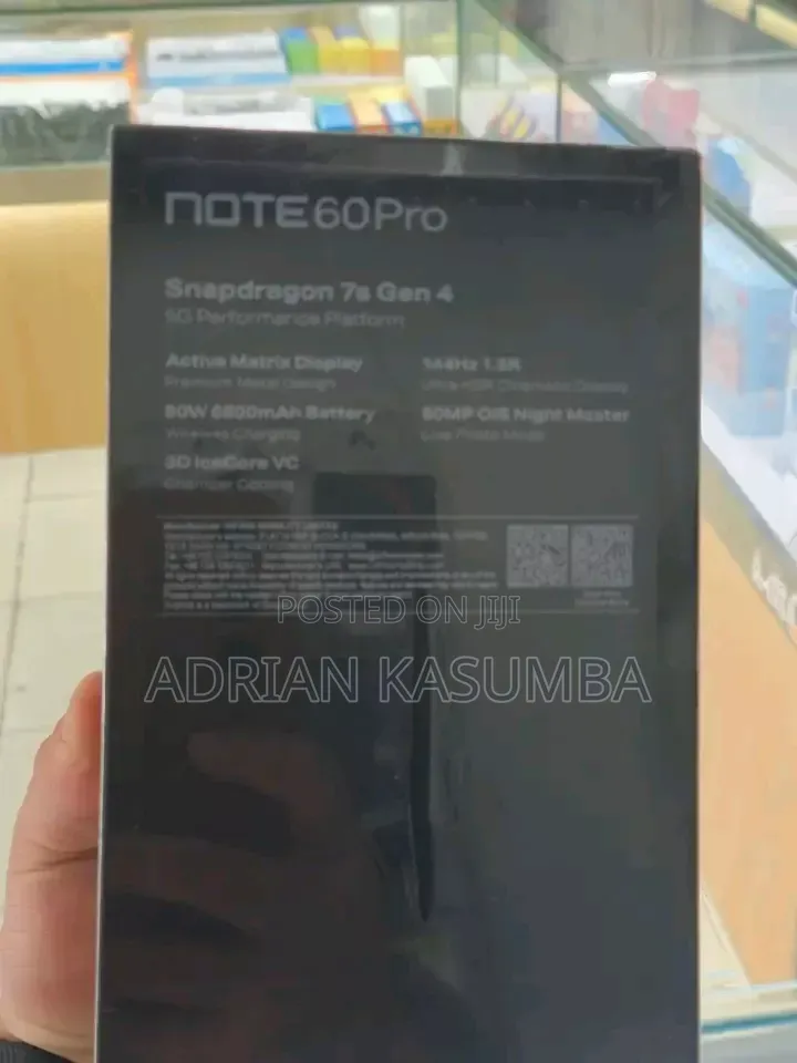 New Infinix Note 60 Pro 256 GB Gold