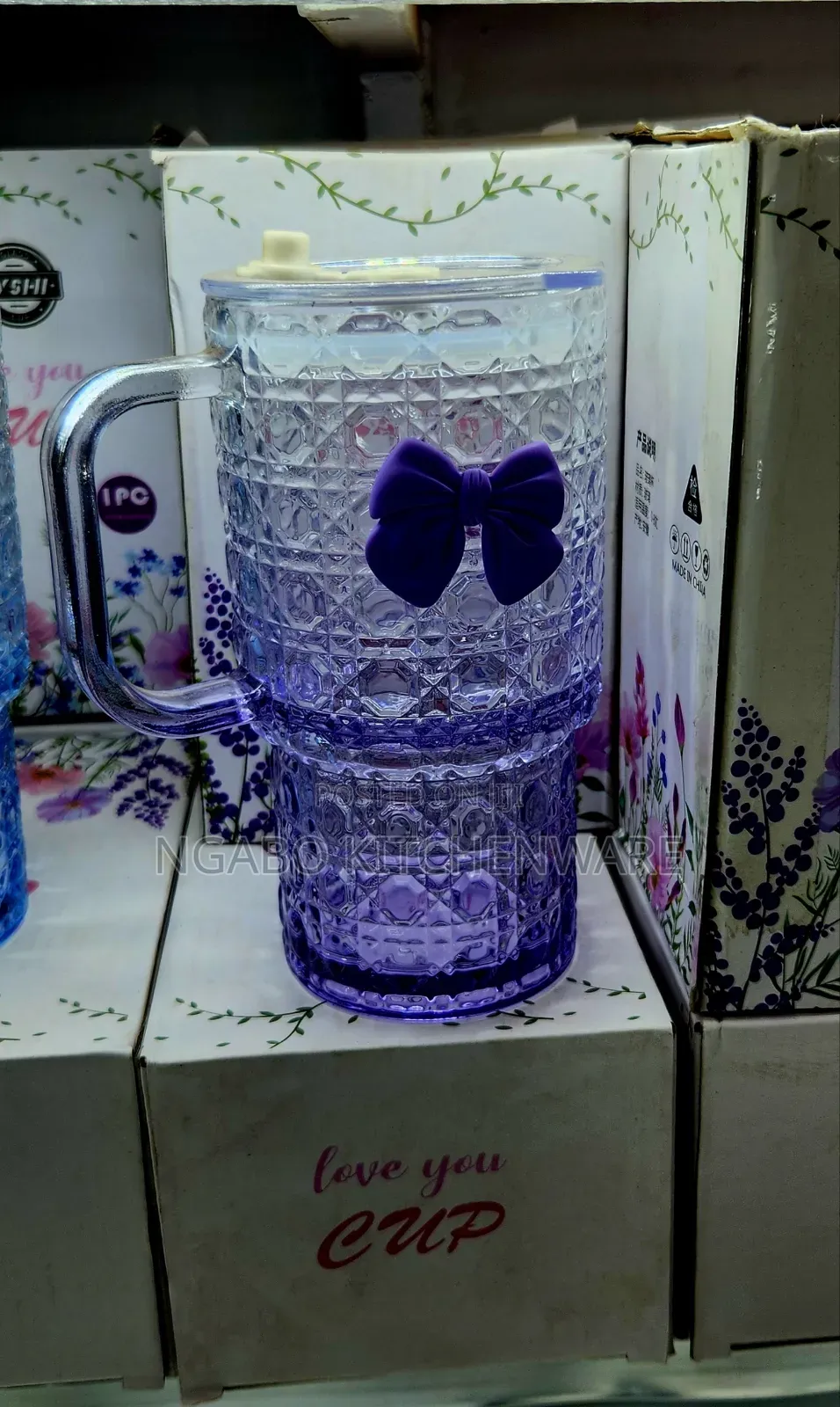 Glass Coffee Mug.