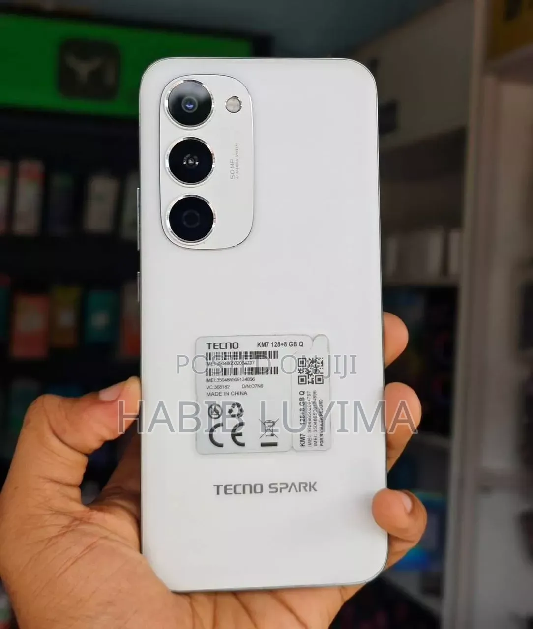 New Tecno Spark 40 Pro+ 256 GB White