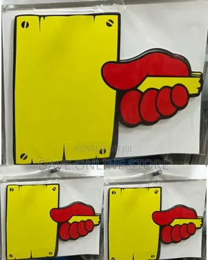 5 Pieces A4 Size Board Pop Price Tag Label  Sign Board  Sticker Sign