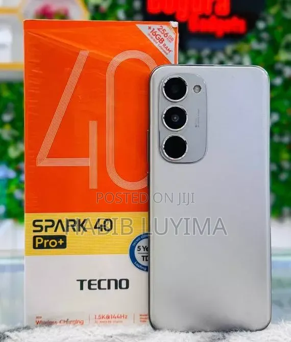 New Tecno Spark 40 Pro+ 256 GB Gray