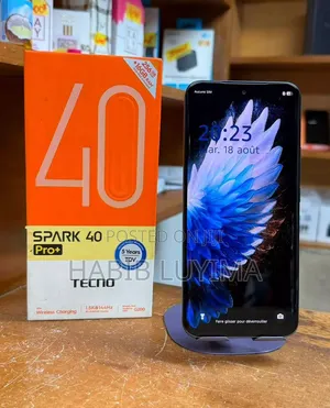 New Tecno Spark 40 Pro+ 256 GB Gray