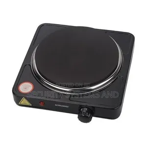 Sonashi Electric Single Solid Hot Plate-Black