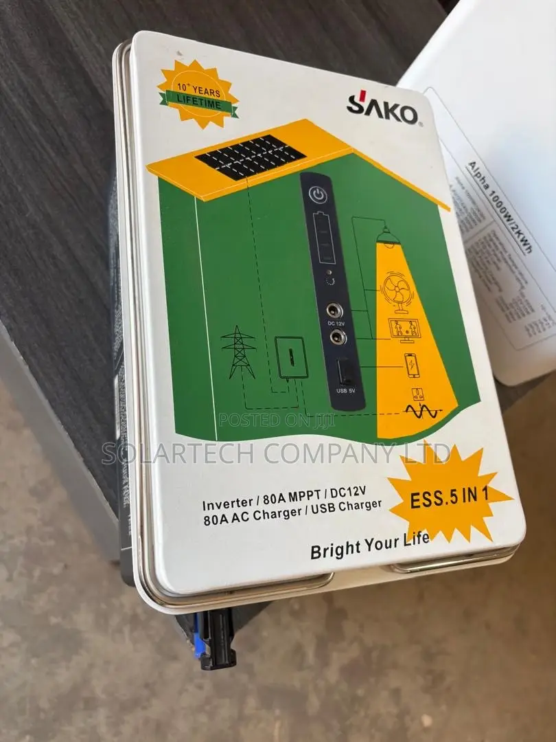 SAKO Alpha ESS-300W 1kWh Solar Power Station