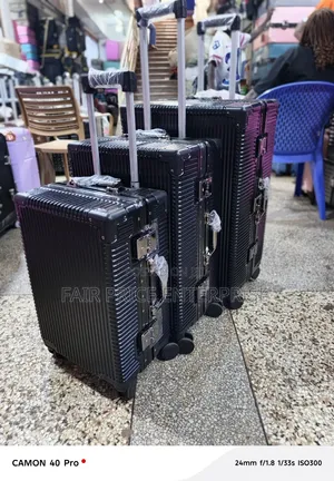 Plastic Suitcases Full Set. 3pcs in 1set