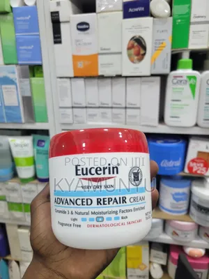 Eucerine Advanced Repair Cream.